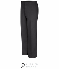 PT22BK Modern Fit Black Industrial Work Pant