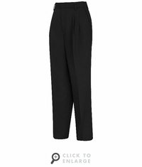 PT39BK Women's Black Brushed Twill Slack