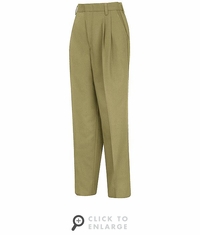 PT39KH Women's Khaki Brushed Twill Slack