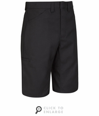 PT4LBK - Men's Black Light Weight Crew Short
