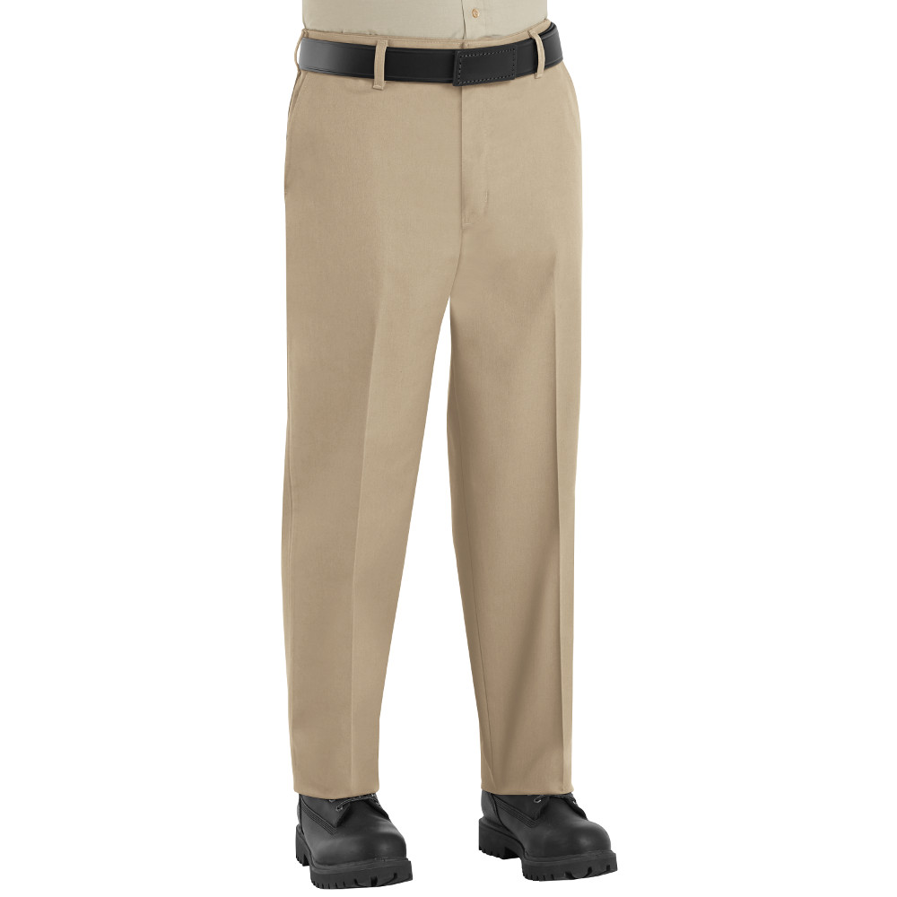 Red Kap PT60KH Men's Khaki Side-Elastic Insert Pant