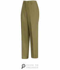 PT61KH Women's Khaki Side-Elastic Insert Pant