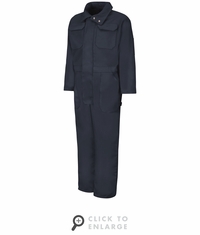 Red Kap CD32ND Men's Navy Blended Duck Insulated Coverall