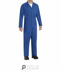 Red Kap CT10EB Electric Blue Twill Action Back Coverall