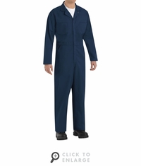 Red Kap CT10NV Navy Twill Action Back Coverall