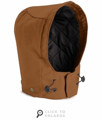 Red Kap HD20BD Blended Brown Blended Duck Snap-on Hood