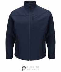 Red Kap JP68NV Men's Navy Deluxe Soft-Shell Jacket