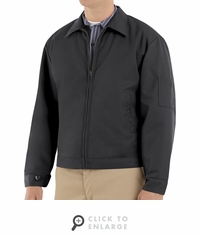 Red Kap JT22BK Black Slash Pocket Jacket