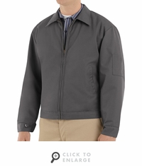 Red Kap JT22CH Charcoal Slash Pocket Jacket