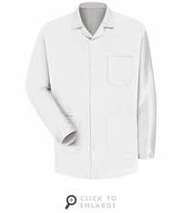 Red Kap KK26WH Unisex ESD/ANTI-STAT White Counter Jacket