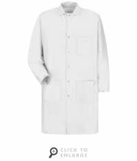 Red Kap KK28WH ESD/Anti-Stat White Tech Coat