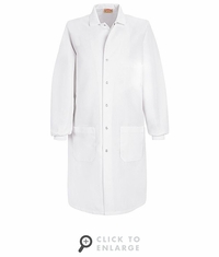 Red Kap KP72 Specialized Cuffed Lab Coat with Inside Pocket