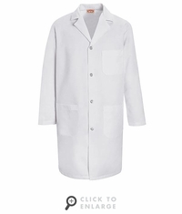 Red Kap KT34WH Men's White Staff Coat