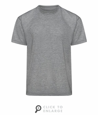 Red Kap Men's Short Sleeve Midweight Performance Tee - Heather Grey