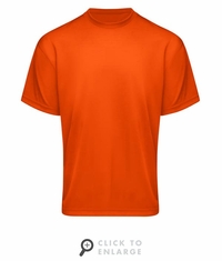 Red Kap Men's Short Sleeve Midweight Performance Tee - Orange