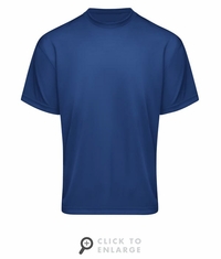 Red Kap Men's Short Sleeve Midweight Performance Tee - Royal Blue