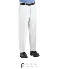Red Kap PT10WH White Red-E-Prest Work Pant