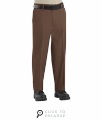 Red Kap PT60BN Men's Brown Side-Elastic Insert Pants