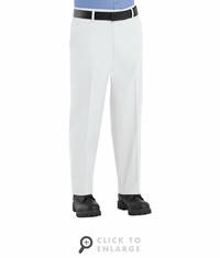 Red Kap PT60WH Men's White Side-Elastic Insert Pants