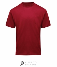 Red Kap SK2SRD Short Sleeve Performance Core Pocket Tee - Red