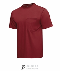 Red Kap TKM2CM Crimson Cooling Short Sleeve Pocket Tee