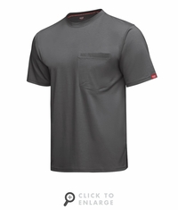 Red Kap TKM2CN Carbon Cooling Short Sleeve Pocket Tee