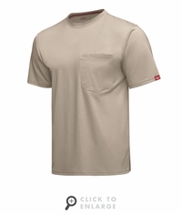 Red Kap TKM2SD Sand Cooling Short Sleeve Pocket Tee