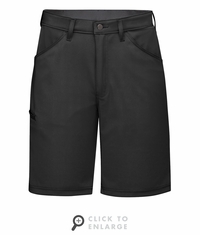 Red Kap TPM4BK Men's Cooling Work Short - Black