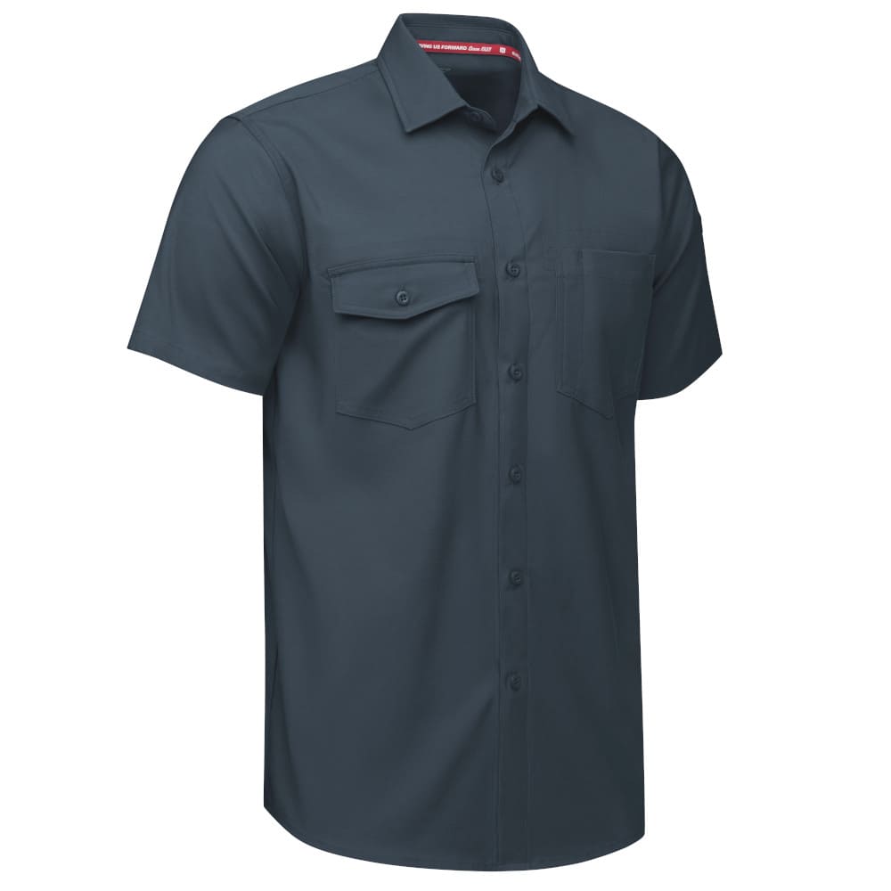Red Kap Men's Cooling Work Shorts — Coolcore Technology, Moisture Wicking, Stretch Fabric, 10" Inseam, UV Protection