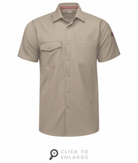 Red Kap TSM2SD Sand Cooling Short Sleeve Work Shirt