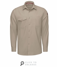 Red Kap TSM4SD Sand Cooling Long Sleeve Work Shirt