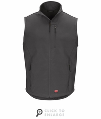 Red Kap VP62CH Soft Shell Charcoal Vest