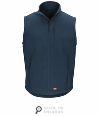 Red Kap VP62NV Soft Shell Navy Vest