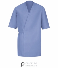 Red Kap WP18 Collarless Pocketless Butcher Wrap - 3 Colors