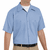 SC40LB Short Sleeve Light Blue Wrinkle Resistant Cotton Shirt