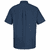 SC64NV Short Sleeve Navy/Stone Cotton Twill Casual Contrast Shirt