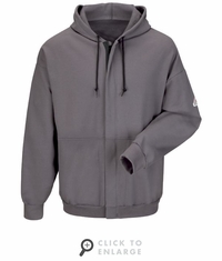 SEH4 Men's Fleece FR Zip-Front Hooded Sweatshirt CAT-2