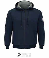 SEZ4 Men's Thermal Lined Zip-Front Hooded Sweatshirt CAT-4