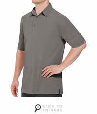 SK90GY Men's Customer Facing Professional Grey Polo