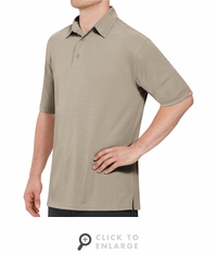 SK90TN Men's Customer Facing Professional Tan Polo