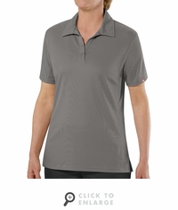 SK91GY Female Customer Facing Professional Grey Polo