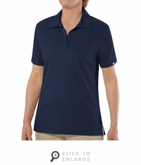 SK91NV Female Customer Facing Professional Navy Polo