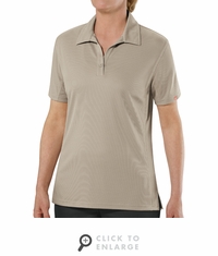 SK91TN Female Customer Facing Professional Tan Polo