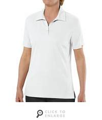 SK91WH Female Customer Facing Professional White Polo