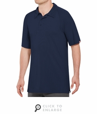 SK92NV Male Active Performance Navy Polo