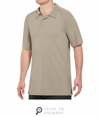 SK92TN Male Active Performance Tan Polo