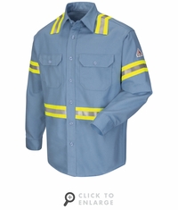 SLDTLB Men's Midweight FR Enhanced Visibility Uniform Shirt CAT-2