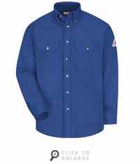 SLU2RB Men's Royal Midweight FR Dress Uniform Shirt CAT-2