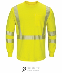 SMK8HV Hi-Visibility Lightweight Long Sleeve T-Shirt