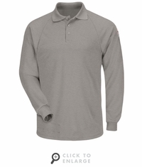 SMP2 Men's Classic Lightweight FR Long Sleeve Polo CAT-2|3 Colors